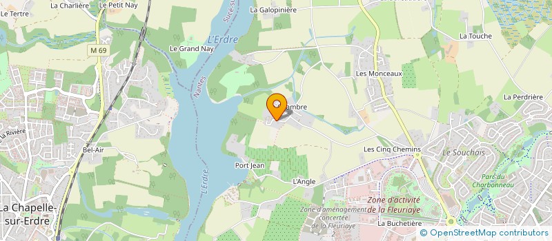localisation de l'entreprise EDIA CONSEIL à CARQUEFOU