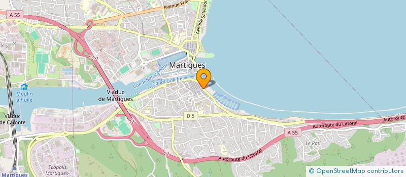 localisation de l'entreprise EDIA EXPERT DIAGNOSTIC IMMOBILIER à MARTIGUES