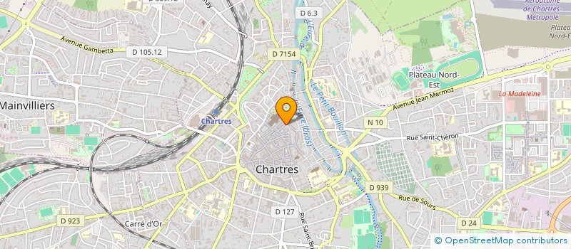 localisation de l'entreprise EDIACARA à CHARTRES
