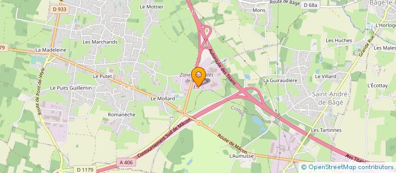 localisation de l'entreprise EDIALUX FRANCE à REPLONGES
