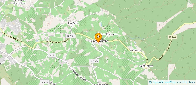 localisation de l'entreprise EDIBUL à BEDOIN