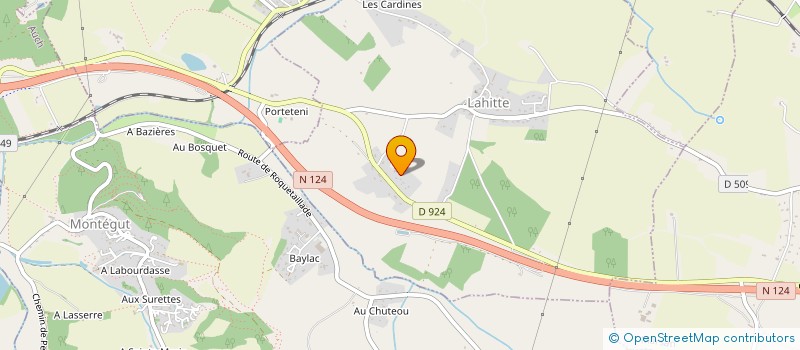 localisation de l'entreprise EDICA  PREIGNAN