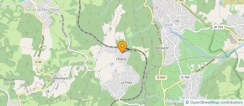 localisation de l'entreprise EDICO PARTNER à CHANAT-LA-MOUTEYRE