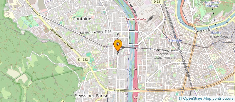 localisation de l'entreprise EDICOM DEVELOPPEMENT à FONTAINE
