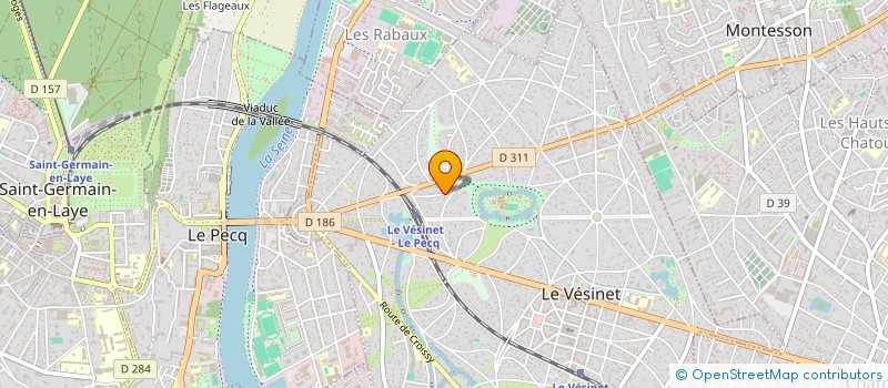 localisation de l'entreprise EDICONSO  LE VESINET