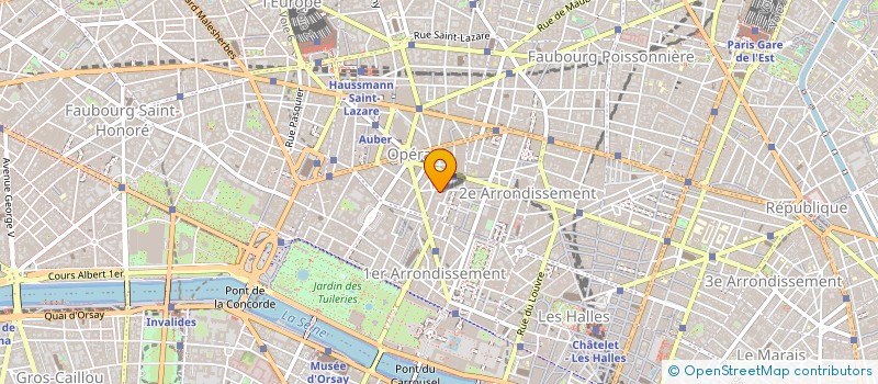 localisation de l'entreprise EDICOURTAGE à PARIS