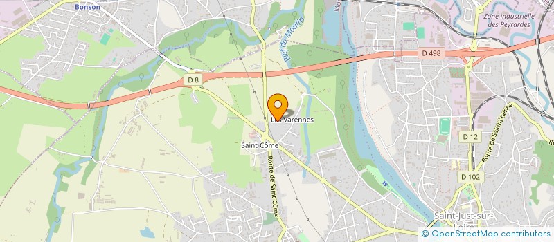 localisation de l'entreprise EDIF 2C  SAINT-JUST-SAINT-RAMBERT