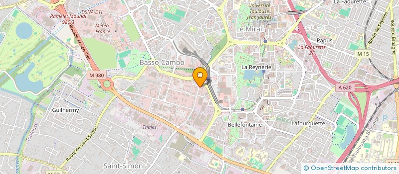 localisation de l'entreprise EDIF à TOULOUSE