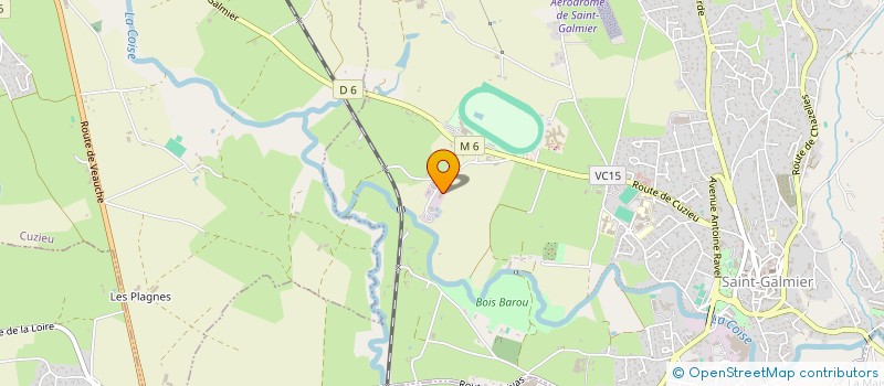 localisation de l'entreprise EDIFFER  SAINT-GALMIER