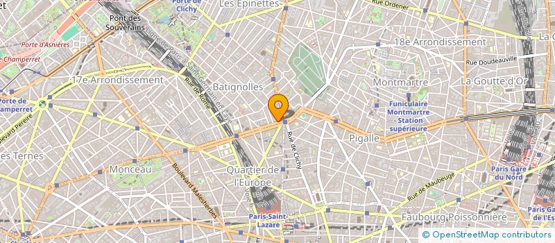 localisation de l'entreprise EDIFICE  PARIS