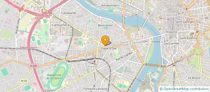 localisation de l'entreprise EDIFICE  ROUFFIAC-TOLOSAN