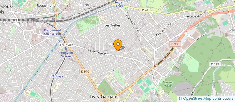 localisation de l'entreprise EDIFICE  LIVRY-GARGAN