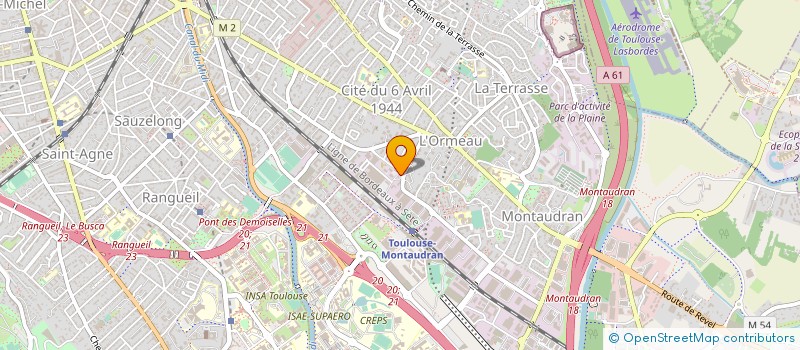 localisation de l'entreprise EDIFICE CONSEILS REALISATIONS  TOULOUSE