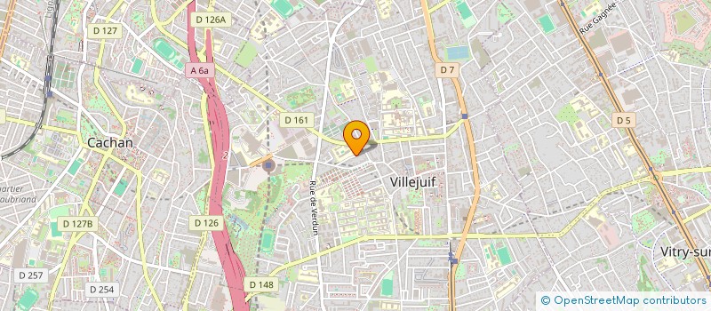 localisation de l'entreprise EDIFICE LOCATION à VILLEJUIF