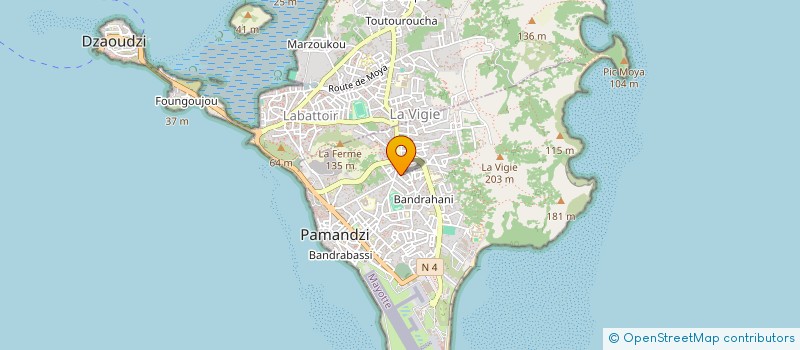localisation de l'entreprise EDIFICE MANAGEMENT à PAMANDZI