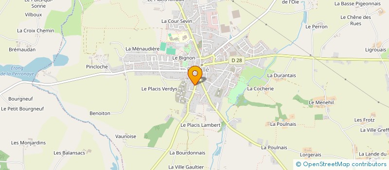 localisation de l'entreprise EDIFICE PROMOTIONS  ROMILLE