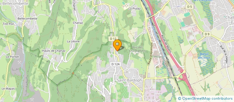 localisation de l'entreprise EDIFICIUM  ANNECY