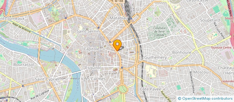 localisation de l'entreprise EDIFICO à TOULOUSE