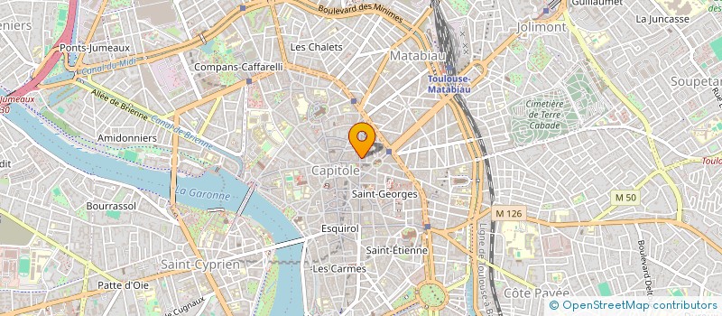 localisation de l'entreprise EDIFICO TOLOSA à TOULOUSE