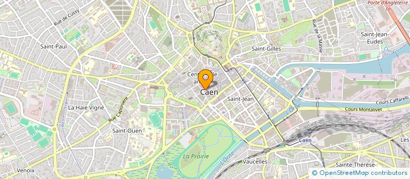 localisation de l'entreprise EDIFIDES - SOCIETE DE PRODUCTION IMMOBILIERE à CAEN