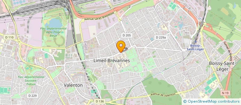 localisation de l'entreprise EDIFIS CONCEPT à VALENTON