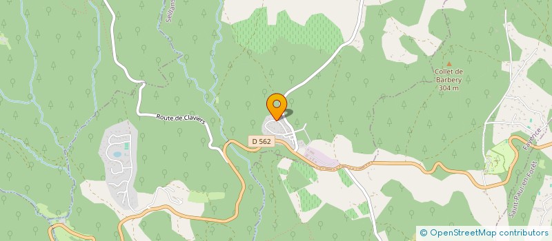 localisation de l'entreprise EDIFIS CONSEIL à SEILLANS