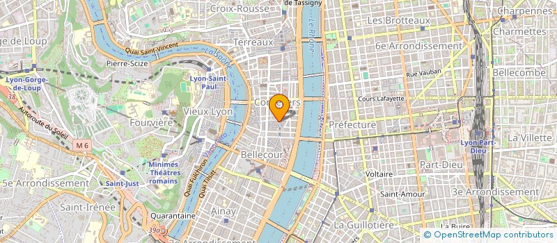 localisation de l'entreprise EDIGEST AUDIT  LYON