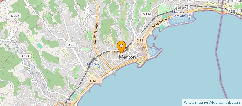 localisation de l'entreprise EDILFRASSINO FRANCE à MENTON