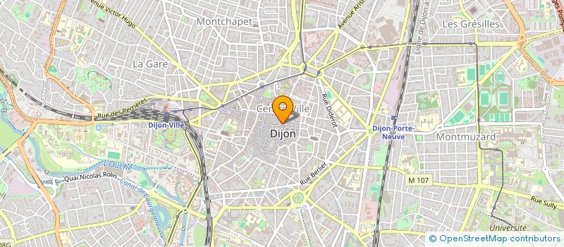 localisation de l'entreprise EDILIP  DIJON