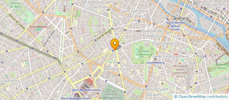 localisation de l'entreprise EDILIX CONSEILS ET FORMATIONS  PARIS