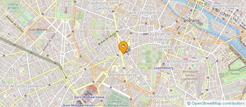 localisation de l'entreprise EDIM NICE à PARIS