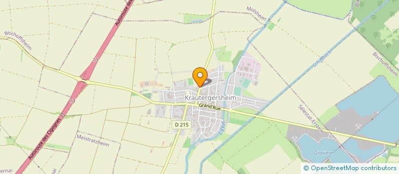 localisation de l'entreprise EDIMA  KRAUTERGERSHEIM