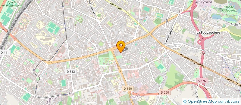 localisation de l'entreprise EDIMARC à ANGERS