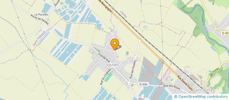 localisation de l'entreprise EDIMATE à VAUDES
