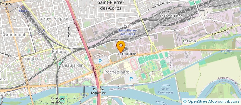 localisation de l'entreprise EDIMAVAL  PARCAY-MESLAY