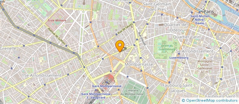 localisation de l'entreprise EDIMEDE à PARIS