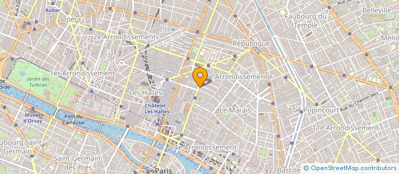 localisation de l'entreprise EDIMEDIA à PARIS