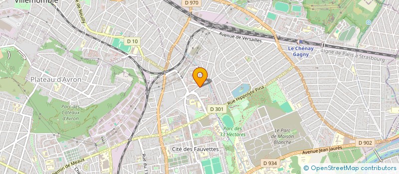 localisation de l'entreprise EDIMO à NEUILLY-SUR-MARNE