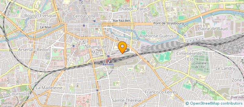 localisation de l'entreprise EDIOS & ORION  RENNES