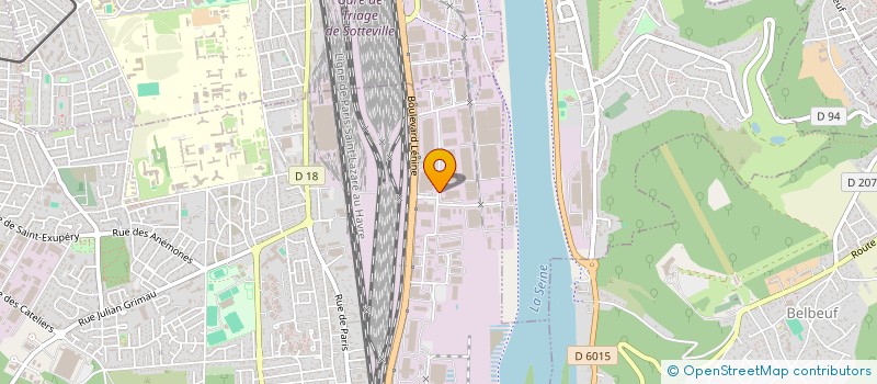 localisation de l'entreprise EDIP EDITION IMPRESSION PUBLICITE  SAINT-ETIENNE-DU-ROUVRAY