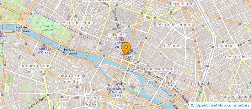 localisation de l'entreprise EDIPAGE à PARIS