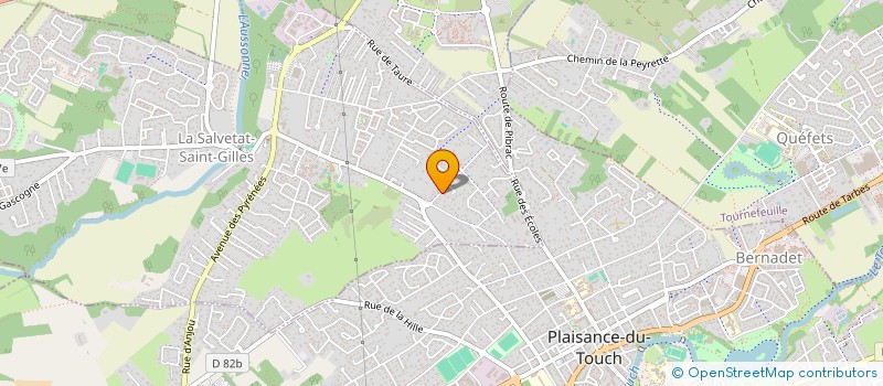 localisation de l'entreprise EDIPATTY  LA SALVETAT-SAINT-GILLES