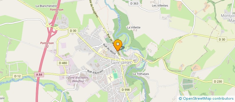 localisation de l'entreprise EDIPFAR  SAINT-JAMES