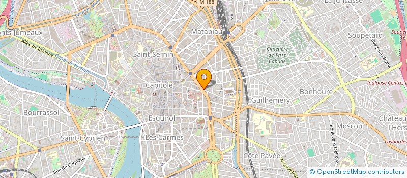 localisation de l'entreprise EDIPFONCIER à TOULOUSE