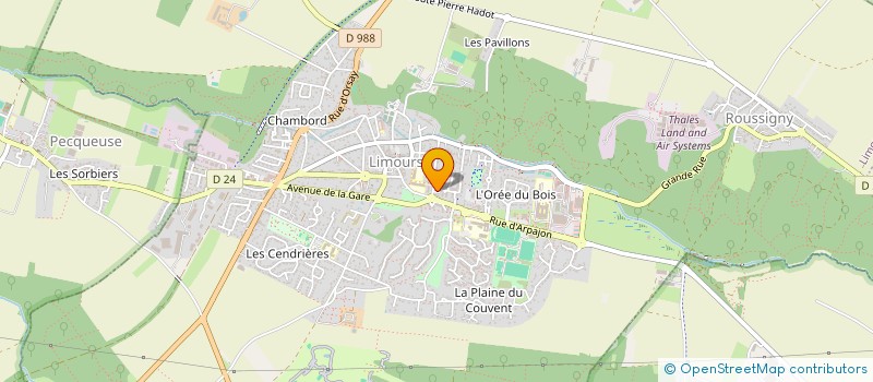 localisation de l'entreprise EDIPLAN  LIMOURS