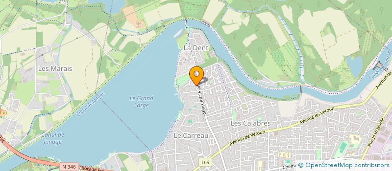 localisation de l'entreprise EDIPLAST  MEYZIEU