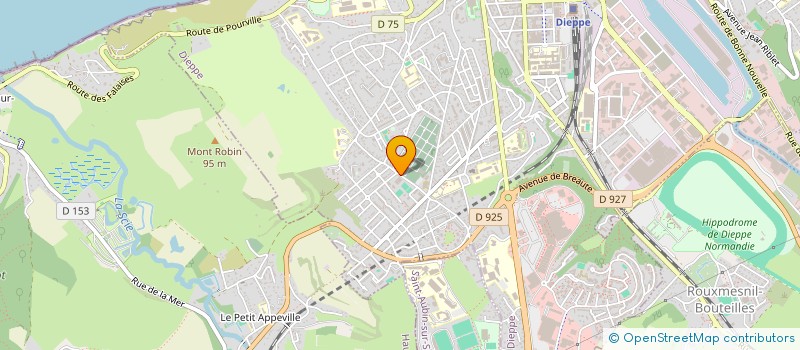 localisation de l'entreprise EDIPOP à DIEPPE