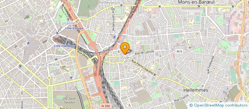 localisation de l'entreprise EDIPROKA à LILLE
