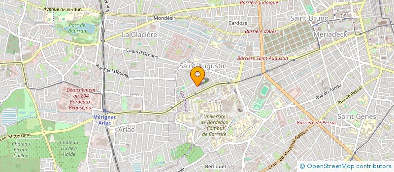 localisation de l'entreprise EDIS BORDEAUX  BORDEAUX