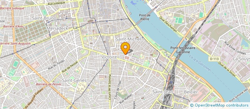 localisation de l'entreprise EDIS ENR  BORDEAUX